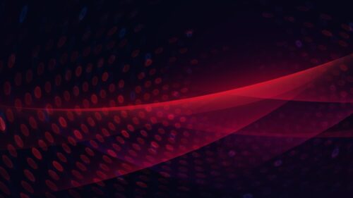 Minimalist Red Abstract Digital Waves 4K Desktop Wallpaper
