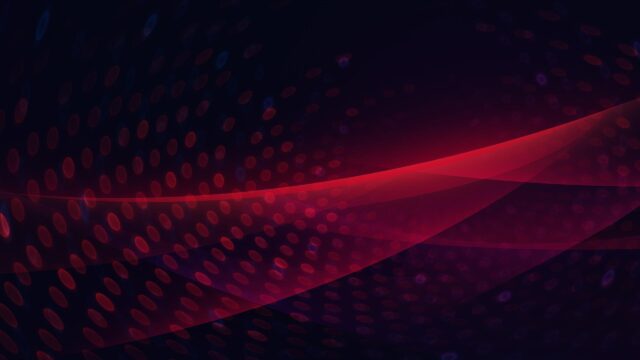 Minimalist Red Abstract Digital Waves 4K Desktop Wallpaper