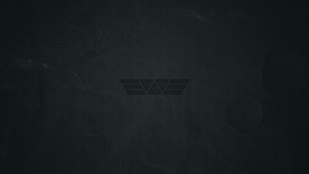 Minimalist Dark Grey Abstract Logo Desktop Wallpaper