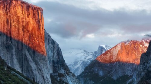 Stunning Yosemite Valley El Capitan Sunset 4K Desktop Wallpaper