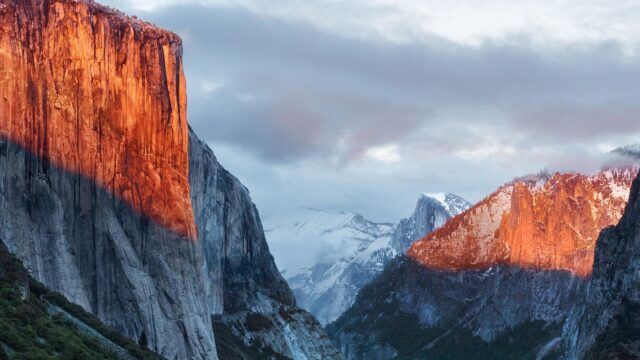 Stunning Yosemite Valley El Capitan Sunset 4K Desktop Wallpaper