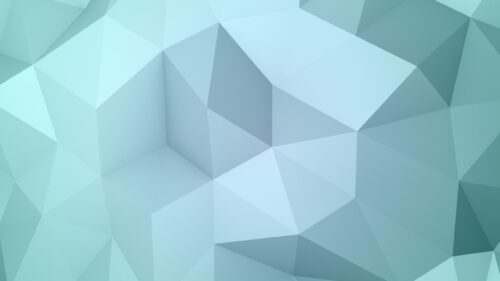Minimalist Light Blue Low Poly Geometric Abstract Desktop Wallpaper
