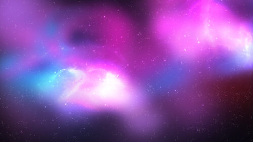 Stunning Deep Space Nebula with Vibrant Purple and Blue Glow Desktop Wallpaper