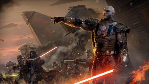 Darth Malgus Leading Sith Troops Star Wars The Old Republic 4K Wallpaper