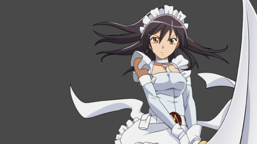 Misaki Ayuzawa Maid Uniform Combat Action Anime Desktop Wallpaper