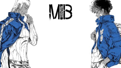 Megalo Box Characters Yuri and Joe High Resolution Desktop Wallpaper