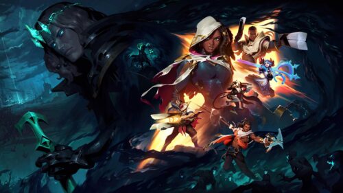 League of Legends Sentinels of Light vs Viego Desktop Wallpaper