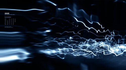 Abstract Light Trails and Dark Aesthetic Motion Blur 4K Desktop Wallpaper