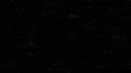 Minimalist Cyberpunk Data Stream Digital Grid 4K Desktop Wallpaper