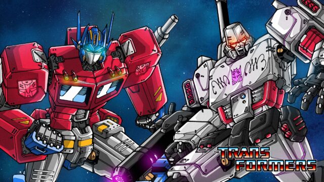 Optimus Prime vs Megatron Transformers Epic Battle 4K Desktop Wallpaper
