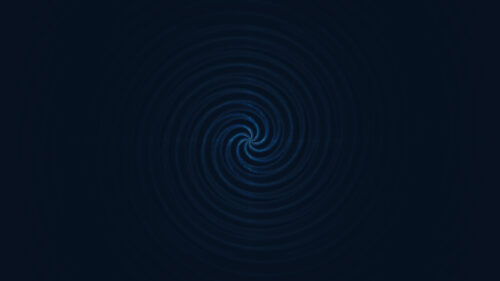 Minimalist Dark Blue Spiral Abstract Vortex 4K Desktop Wallpaper