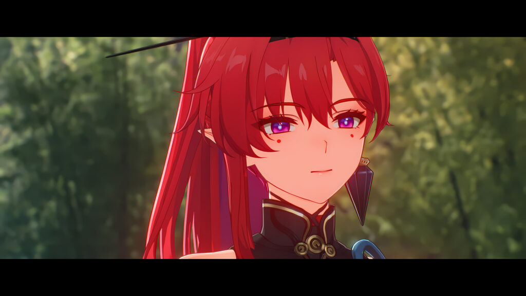 Beautiful Red Haired Anime Girl Portrait Wuthering Waves 4K Desktop Wallpaper