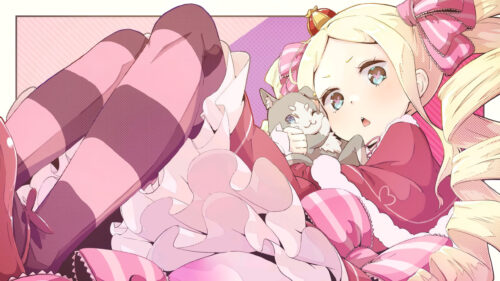 Beatrice and Puck Re Zero Anime Aesthetic 4K Desktop Wallpaper