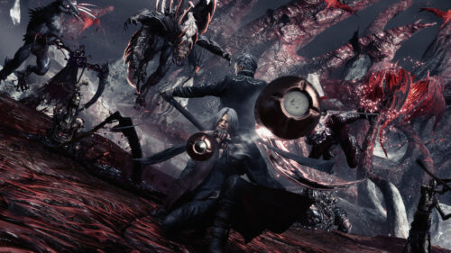 Dante and Vergil Epic Combat Devil May Cry 5 4K Desktop Wallpaper