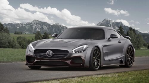 Mansory Mercedes-AMG GT S Matte Grey Sports Car Desktop Wallpaper
