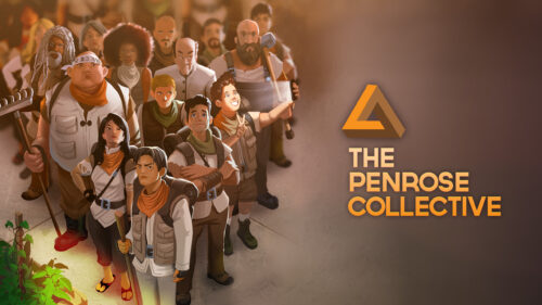 The Penrose Collective Group Adventure Illustration 4K Desktop Wallpaper