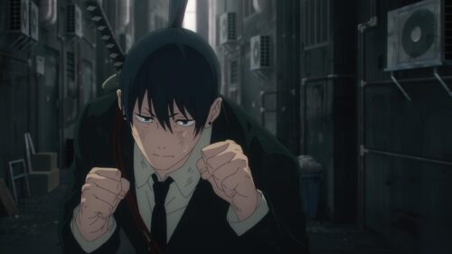 Aki Hayakawa Ready for Battle Chainsaw Man Anime Desktop Wallpaper