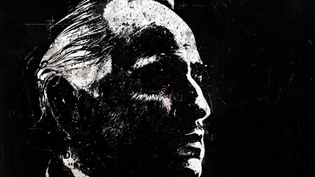 Marlon Brando The Godfather Gritty Portrait Cinematic 4K Desktop Wallpaper