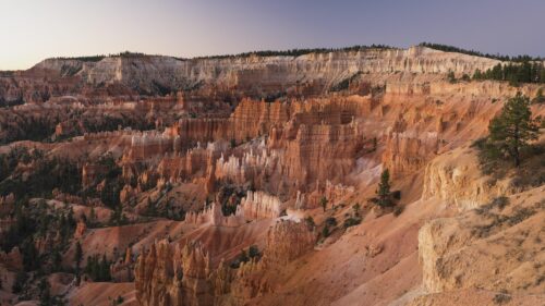 Stunning Bryce Canyon National Park Landscape at Sunrise 4K Wallpaper