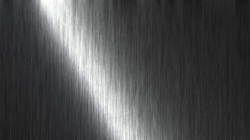 Minimalist Dark Brushed Metal Surface with Light Glare 4K Wallpaper
