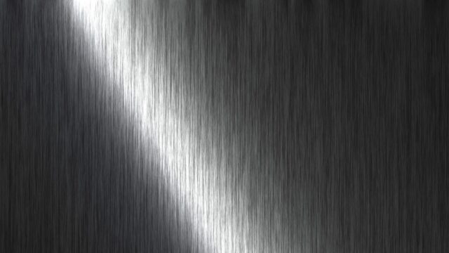 Minimalist Dark Brushed Metal Surface with Light Glare 4K Wallpaper