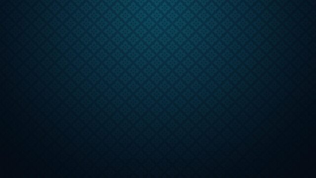 Elegant Dark Blue Thai Pattern Ornament Desktop Wallpaper