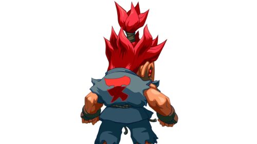 Akuma Street Fighter Fierce Warrior Red Hair Style 4K PC Wallpaper