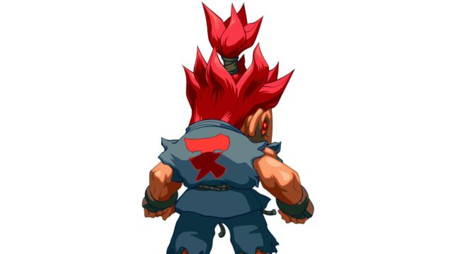 Akuma Street Fighter Fierce Warrior Red Hair Style 4K PC Wallpaper