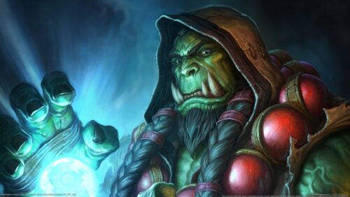 Thrall Warcraft Shaman Cinematic Portrait 4K Desktop Wallpaper