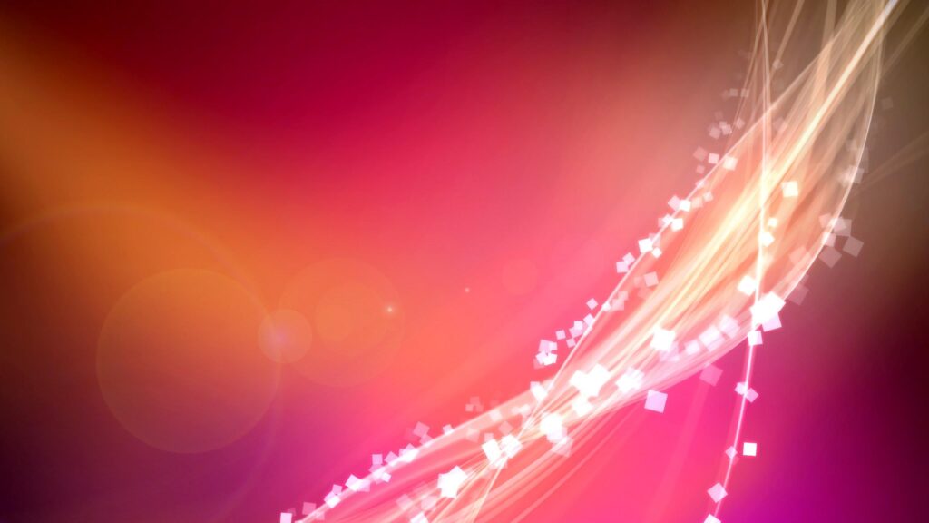 Abstract Red and Orange Dynamic Light Waves 4K Desktop Wallpaper