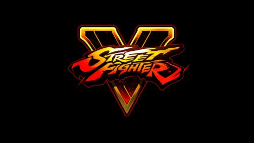 Street Fighter V Minimalist Logo HD Desktop Wallpaper