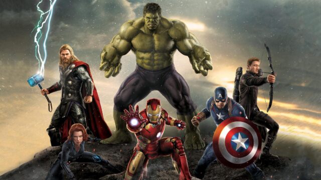The Avengers Assemble Cinematic Action Team 4K Desktop Wallpaper