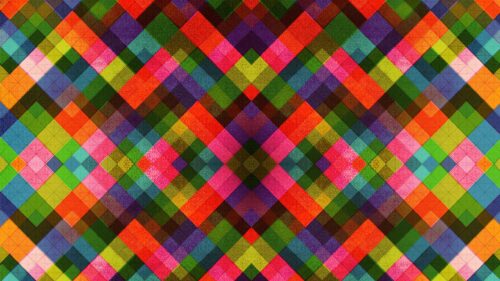 Vibrant Multicolored Geometric Pattern 4K PC Wallpaper