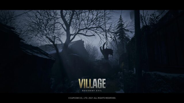 Resident Evil Village Dark Forest Hanging Animal Skull Horror Atmosphere PC Wallpaper