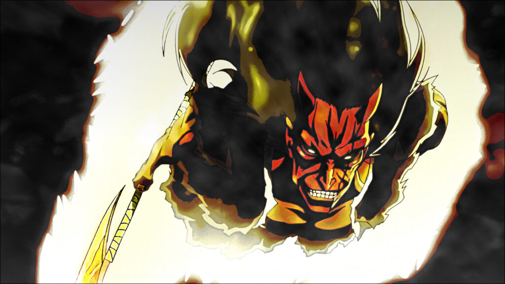 Demon Slayer Hantengu Zohakuten Intense Anime Art 4K Desktop Wallpaper