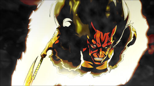 Demon Slayer Hantengu Zohakuten Intense Anime Art 4K Desktop Wallpaper