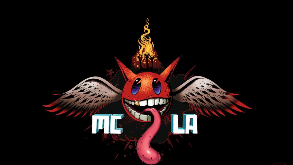 Midnight Club Los Angeles Winged Devil Mascot 4K PC Wallpaper