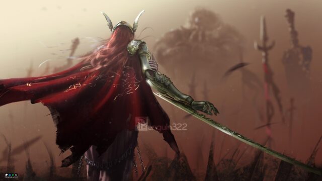 Malenia Blade of Miquella Elden Ring Warrior Digital Art PC Wallpaper