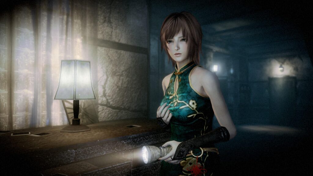 Miku Hinasaki Fatal Frame Maiden of Black Water Cinematic Desktop Wallpaper