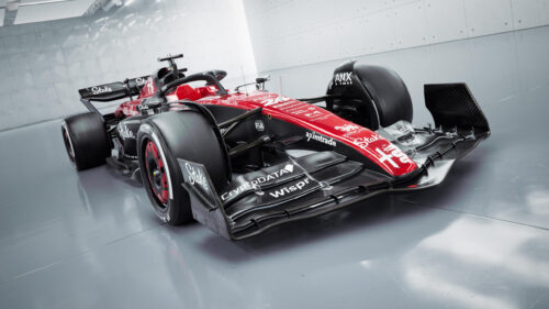 Alfa Romeo Sauber C43 Formula 1 Racing Car Studio Shot 4K Wallpaper