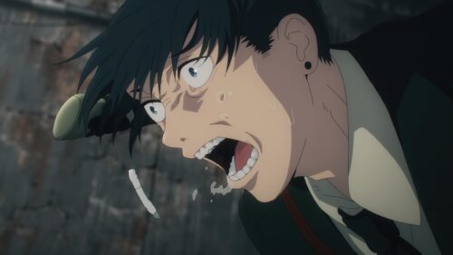 Aki Hayakawa Screaming in Terror Chainsaw Man Anime PC Wallpaper