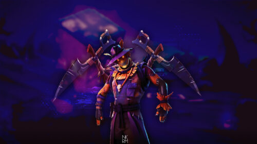 Fortnite Hay Man Scarecrow Skin High Quality 4K Desktop Wallpaper