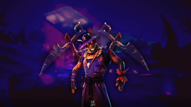 Fortnite Hay Man Scarecrow Skin High Quality 4K Desktop Wallpaper