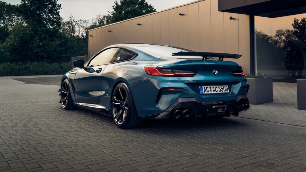 Stunning AC Schnitzer BMW 8 Series Rear View 4K Desktop Wallpaper