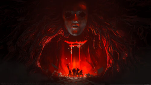 Ghost of Tsushima Legends Dark Samurai Warriors Red Atmosphere 4K Desktop Wallpaper