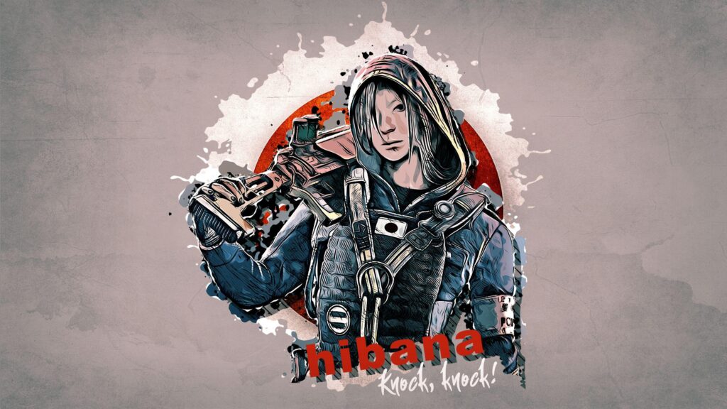 Hibana Rainbow Six Siege Tactical Operator Art 4K Desktop Wallpaper