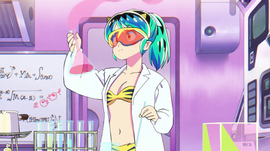 Lum Invader Scientist Anime Girl Lab 4K PC Wallpaper