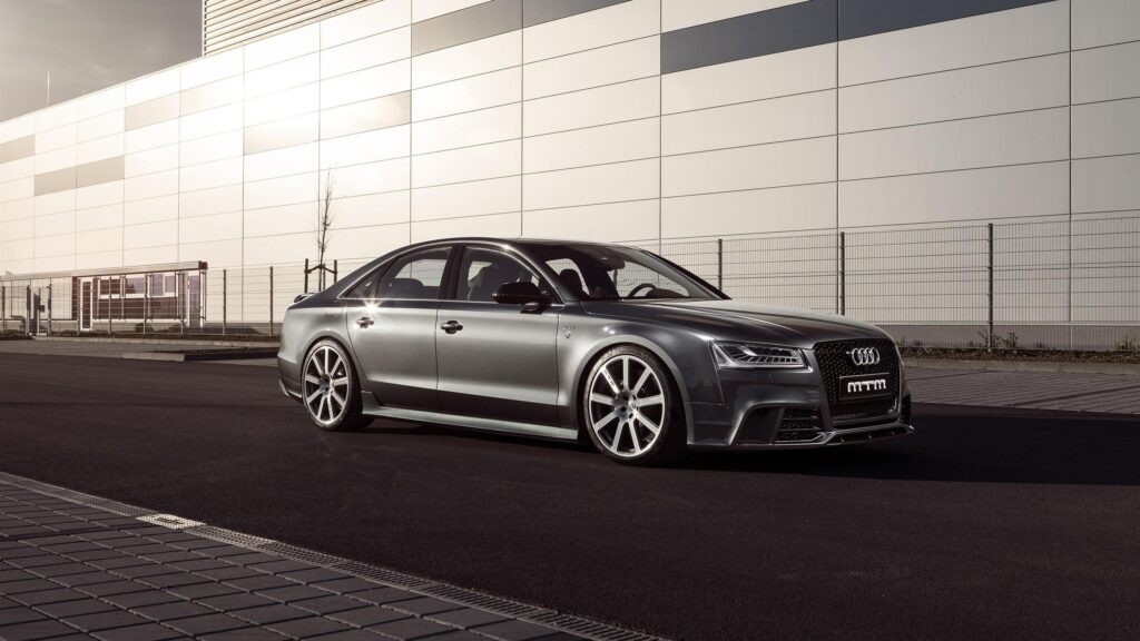 Stunning MTM Audi S8 Tuned Luxury Sedan Desktop Wallpaper