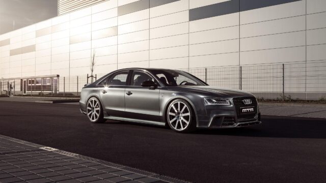 Stunning MTM Audi S8 Tuned Luxury Sedan Desktop Wallpaper