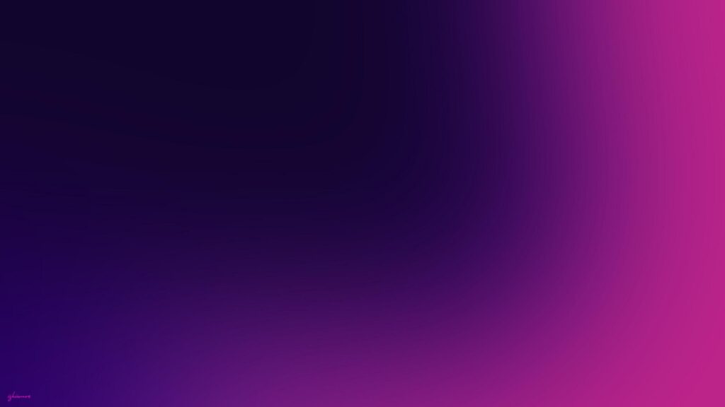 Minimalist Dark Purple and Neon Pink Gradient Desktop Wallpaper